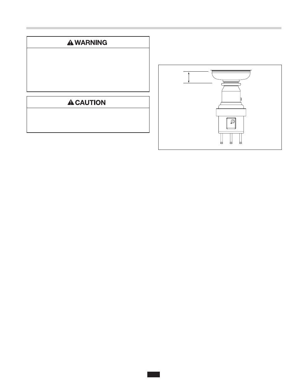 Installing disposer | InSinkErator WX-300 User Manual | Page 6 / 30