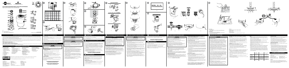 InSinkErator Evolution 200 User Manual | 2 pages