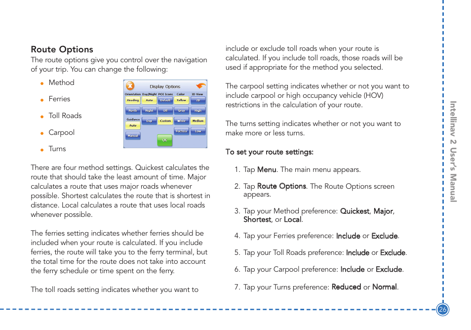 Intellinav 2 User Manual | Page 28 / 52