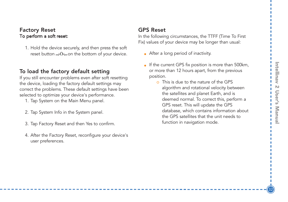 Intellinav 2 User Manual | Page 34 / 52