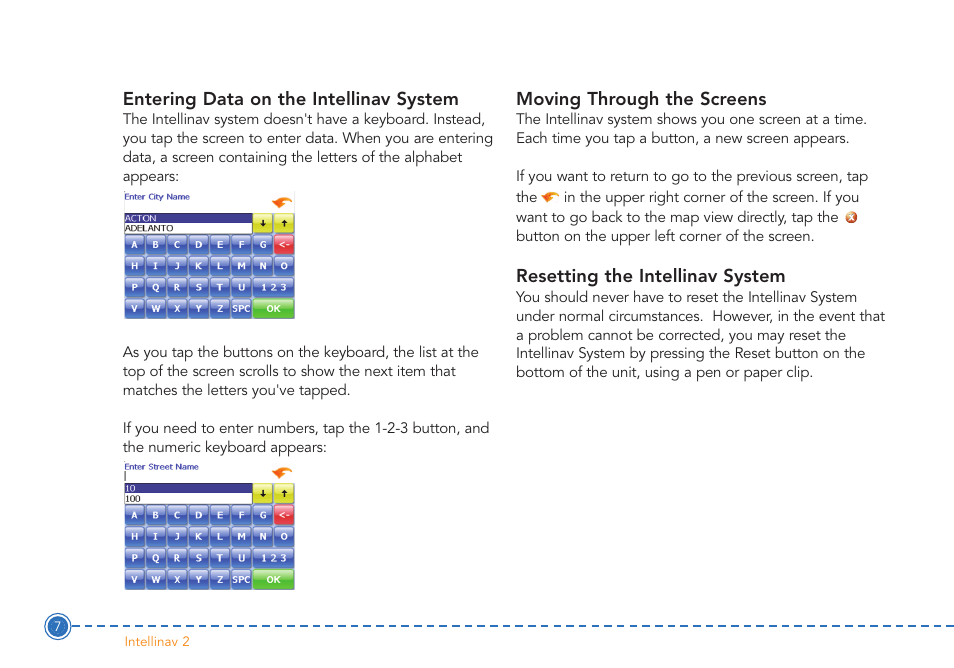 Intellinav 2 User Manual | Page 9 / 52