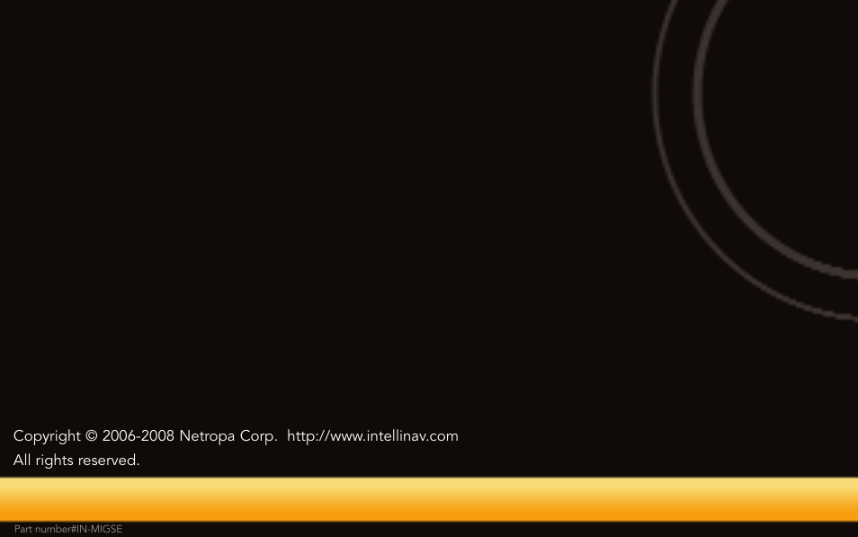 Intellinav SE User Manual | 60 pages