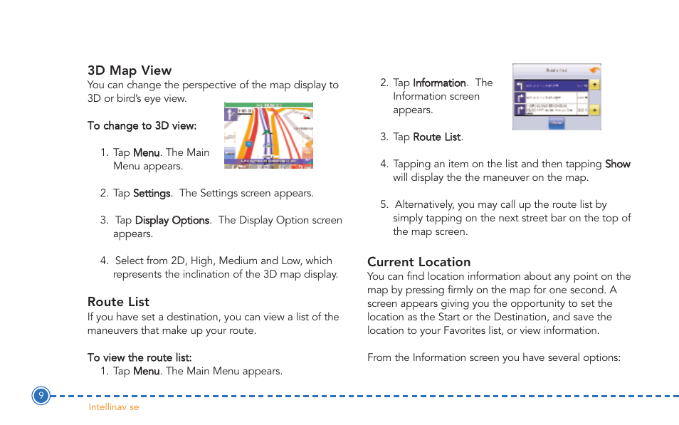 Intellinav SE User Manual | Page 11 / 60