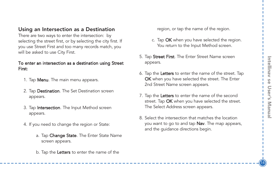 Intellinav SE User Manual | Page 16 / 60