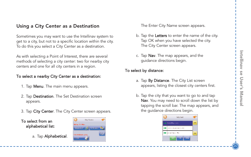 Intellinav SE User Manual | Page 22 / 60
