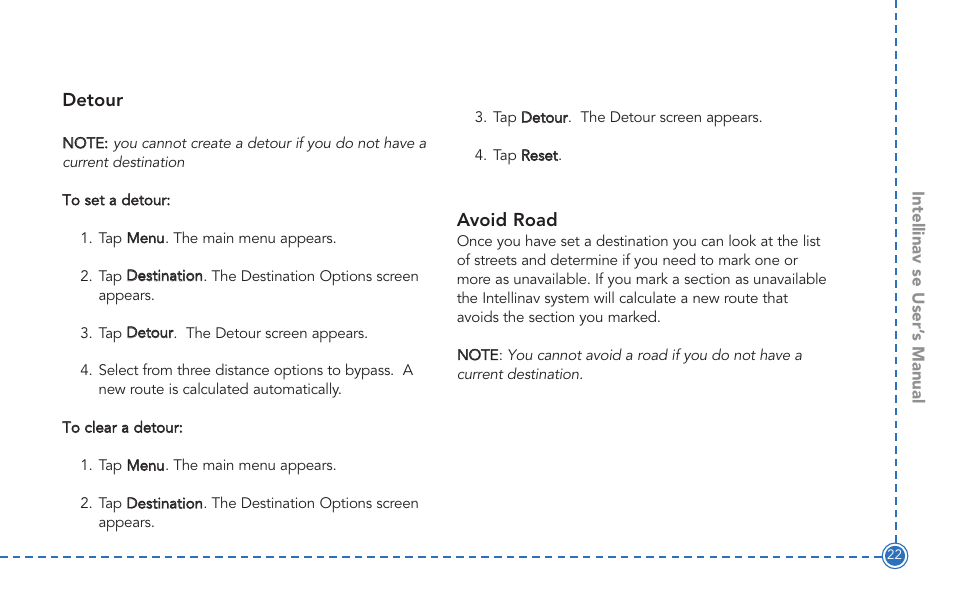 Intellinav SE User Manual | Page 24 / 60