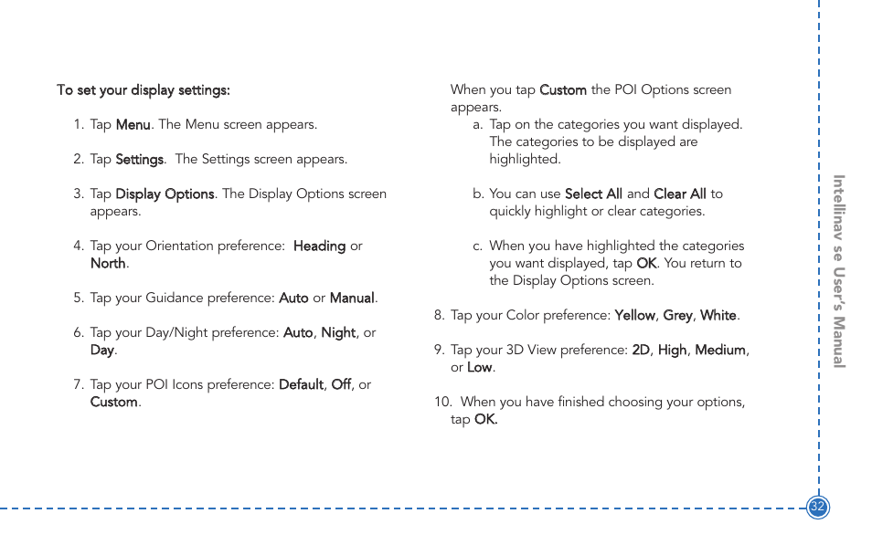 Intellinav SE User Manual | Page 34 / 60