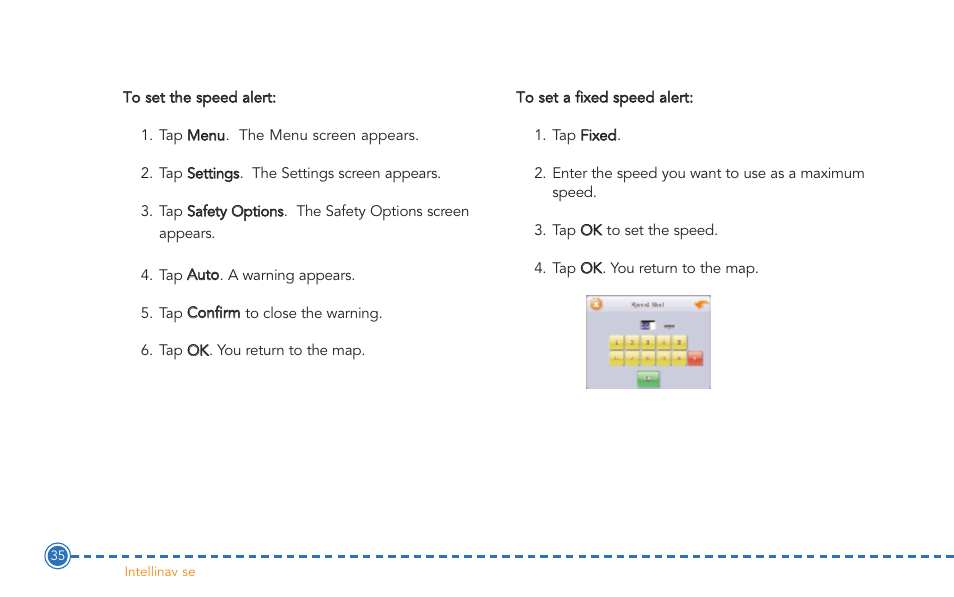 Intellinav SE User Manual | Page 37 / 60