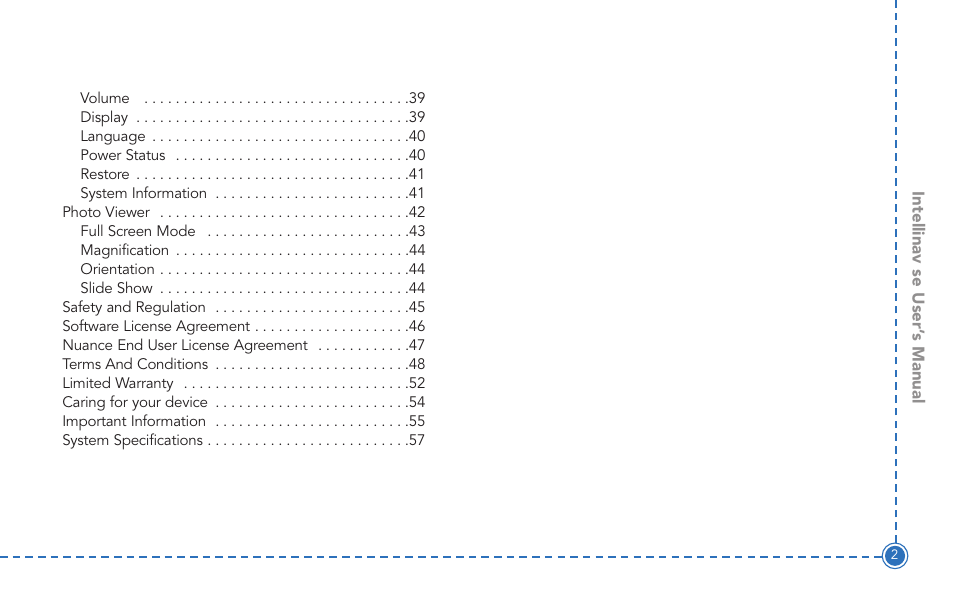 Intellinav SE User Manual | Page 4 / 60