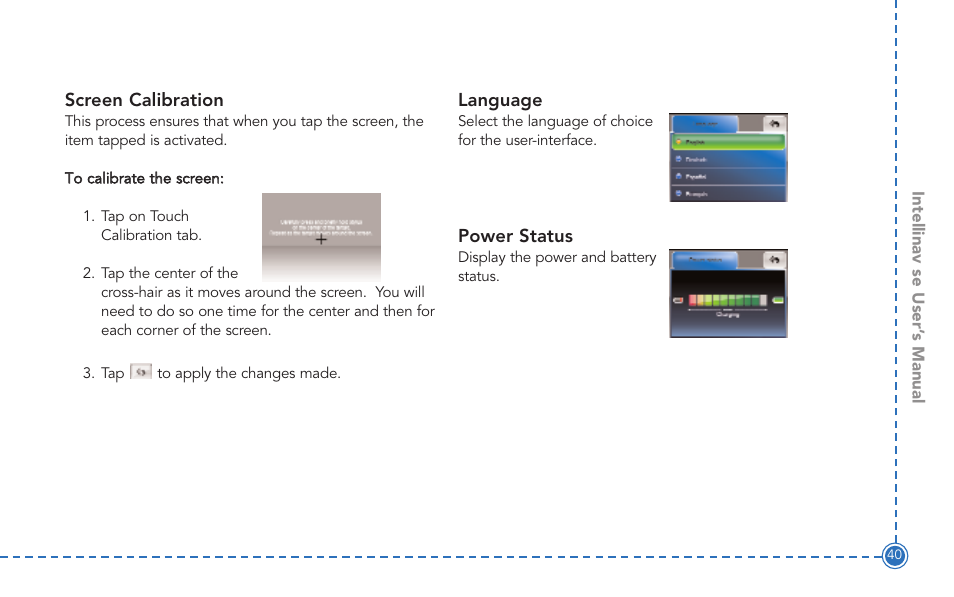 Intellinav SE User Manual | Page 42 / 60