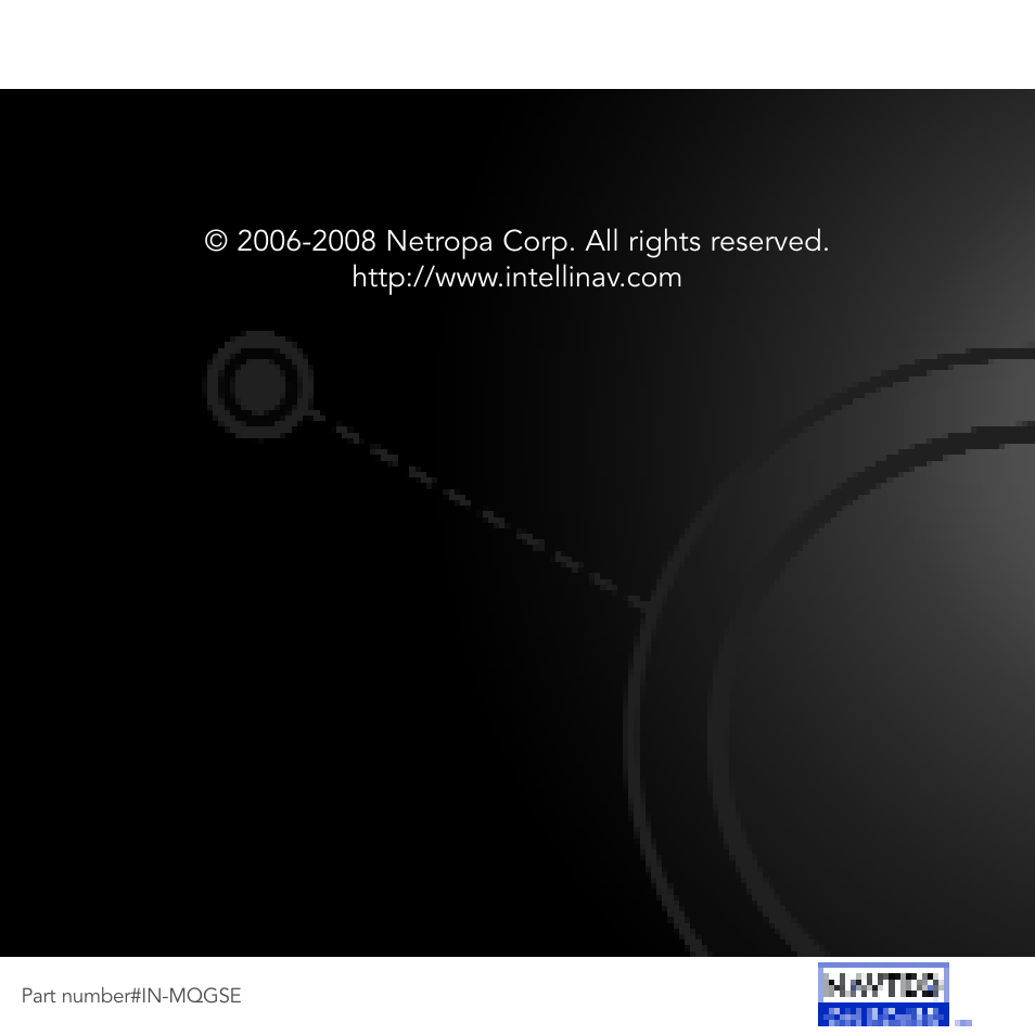 Intellinav SE Quick Start User Manual | 26 pages