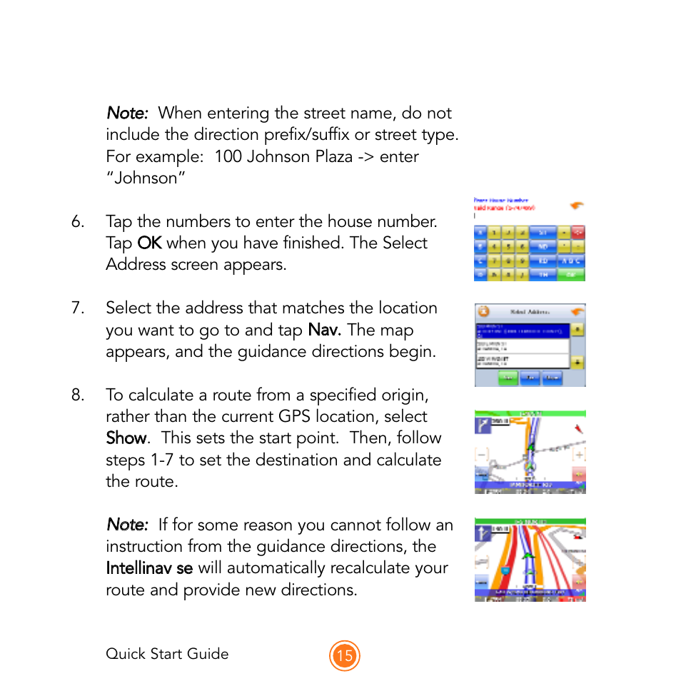 Intellinav SE Quick Start User Manual | Page 17 / 26