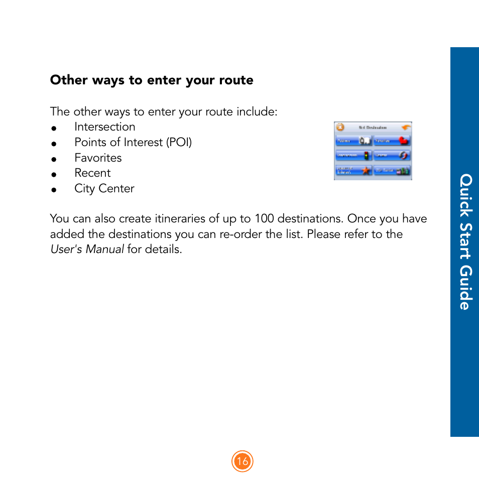 Quick start guide | Intellinav SE Quick Start User Manual | Page 18 / 26