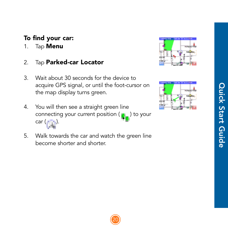 Quick start guide | Intellinav SE Quick Start User Manual | Page 22 / 26