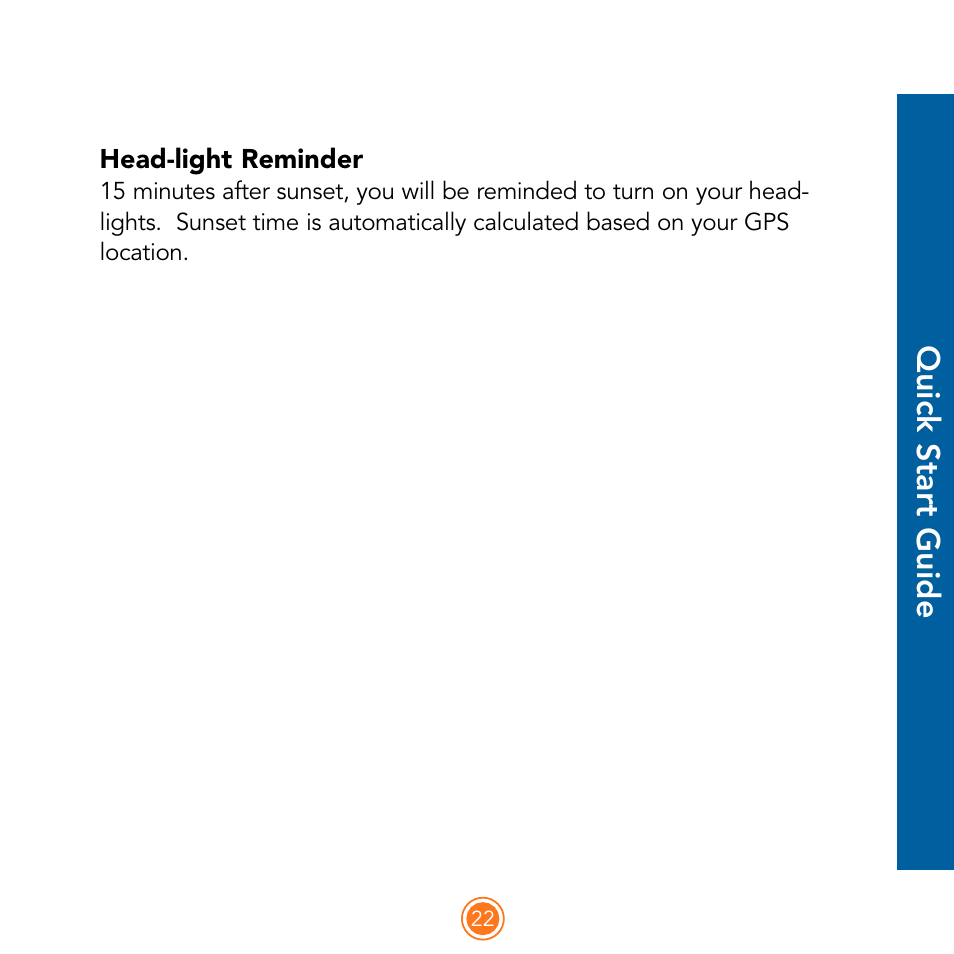 Quick start guide | Intellinav SE Quick Start User Manual | Page 24 / 26