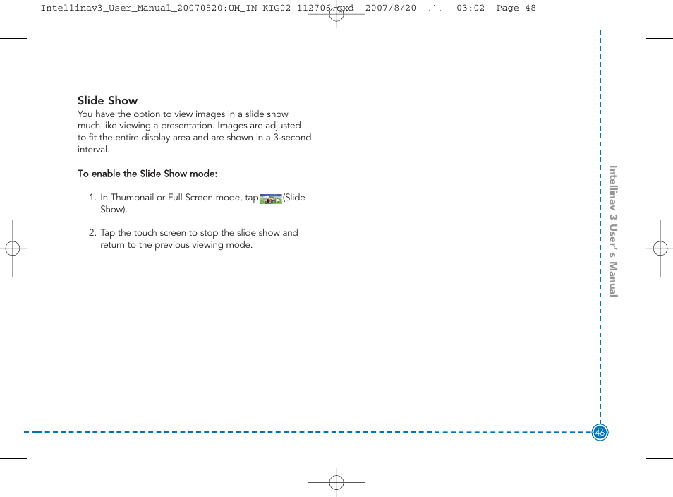 Intellinav 3 User Manual | Page 47 / 60