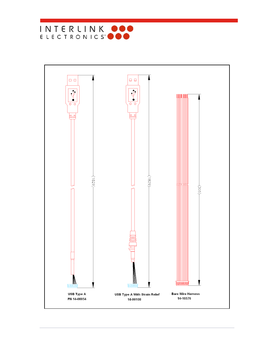 3 cable options | Interlink Electronics MicroModule USB User Manual | Page 12 / 17