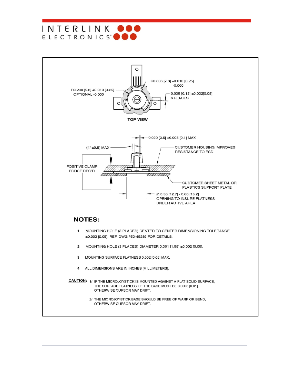 Interlink Electronics Micro Joystick User Manual | Page 15 / 30