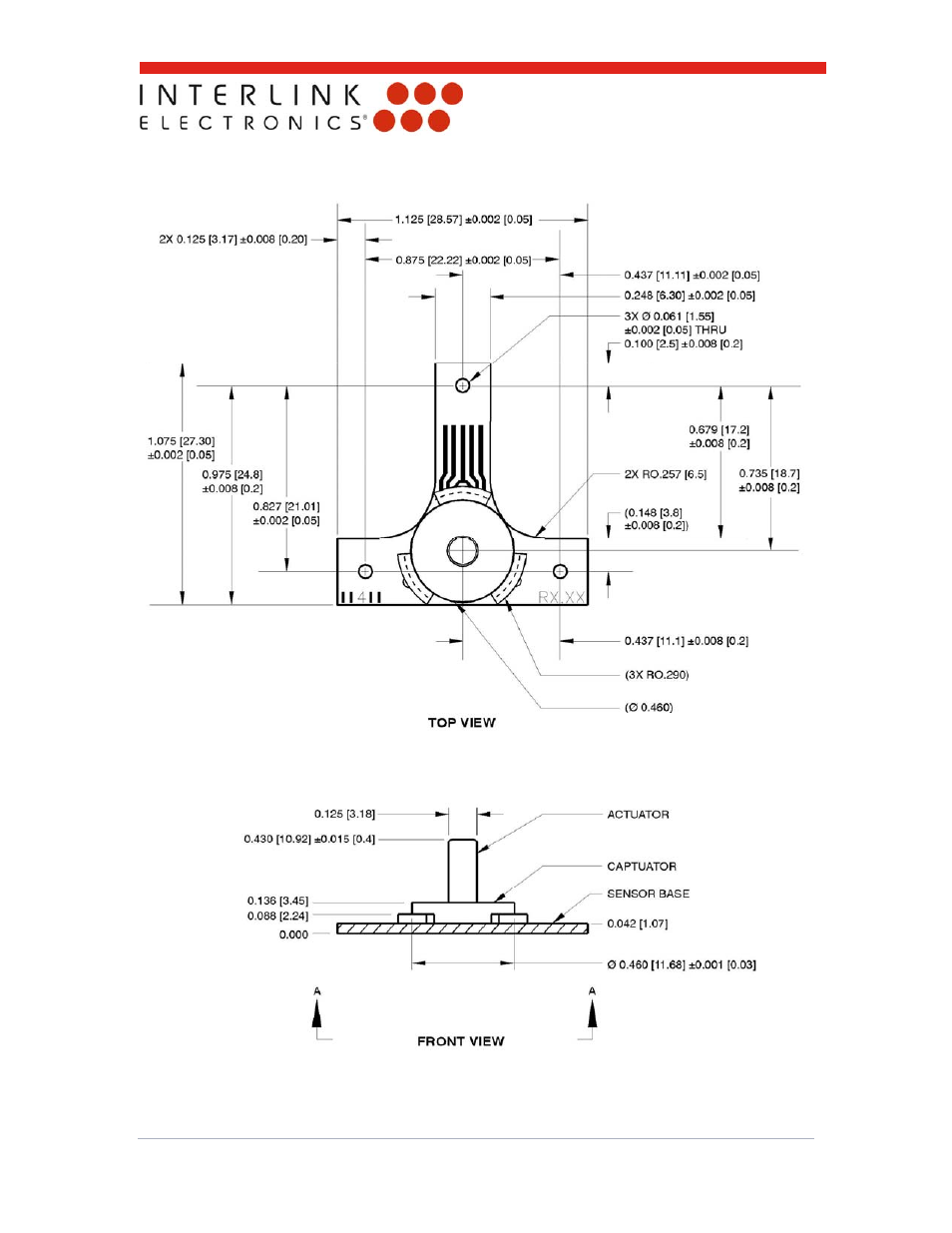 Interlink Electronics Micro Joystick User Manual | Page 24 / 30