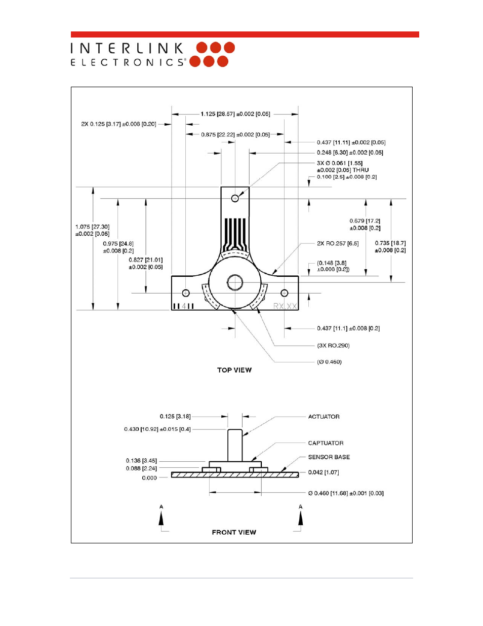 Interlink Electronics Micro Joystick User Manual | Page 8 / 30