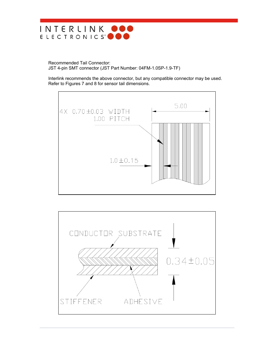 4 ffc connection method | Interlink Electronics FSLP Sensor User Manual | Page 10 / 15