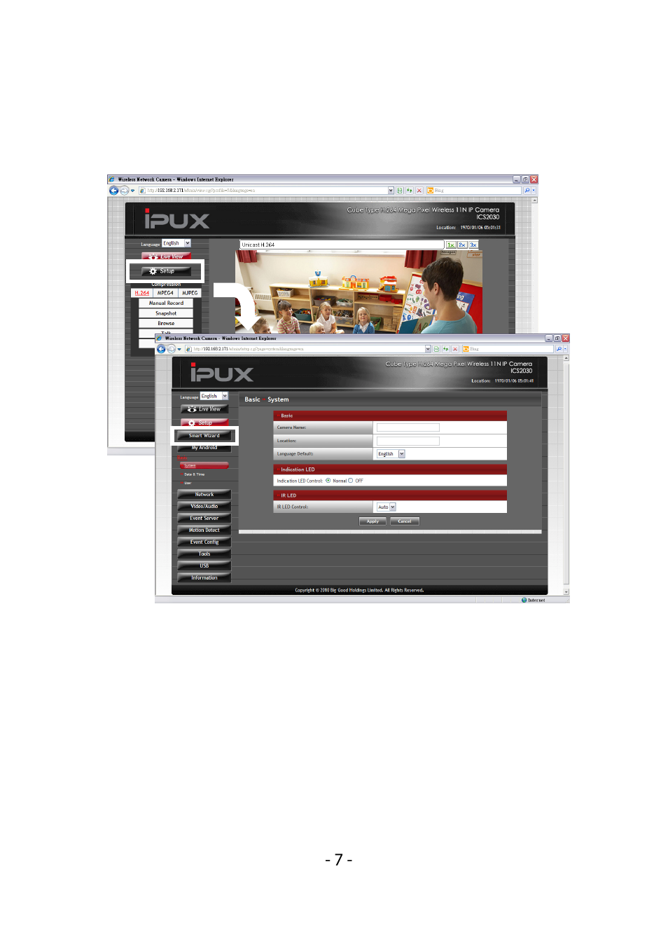 IPUX ICS2030 Quick Installation Guide User Manual | Page 8 / 9