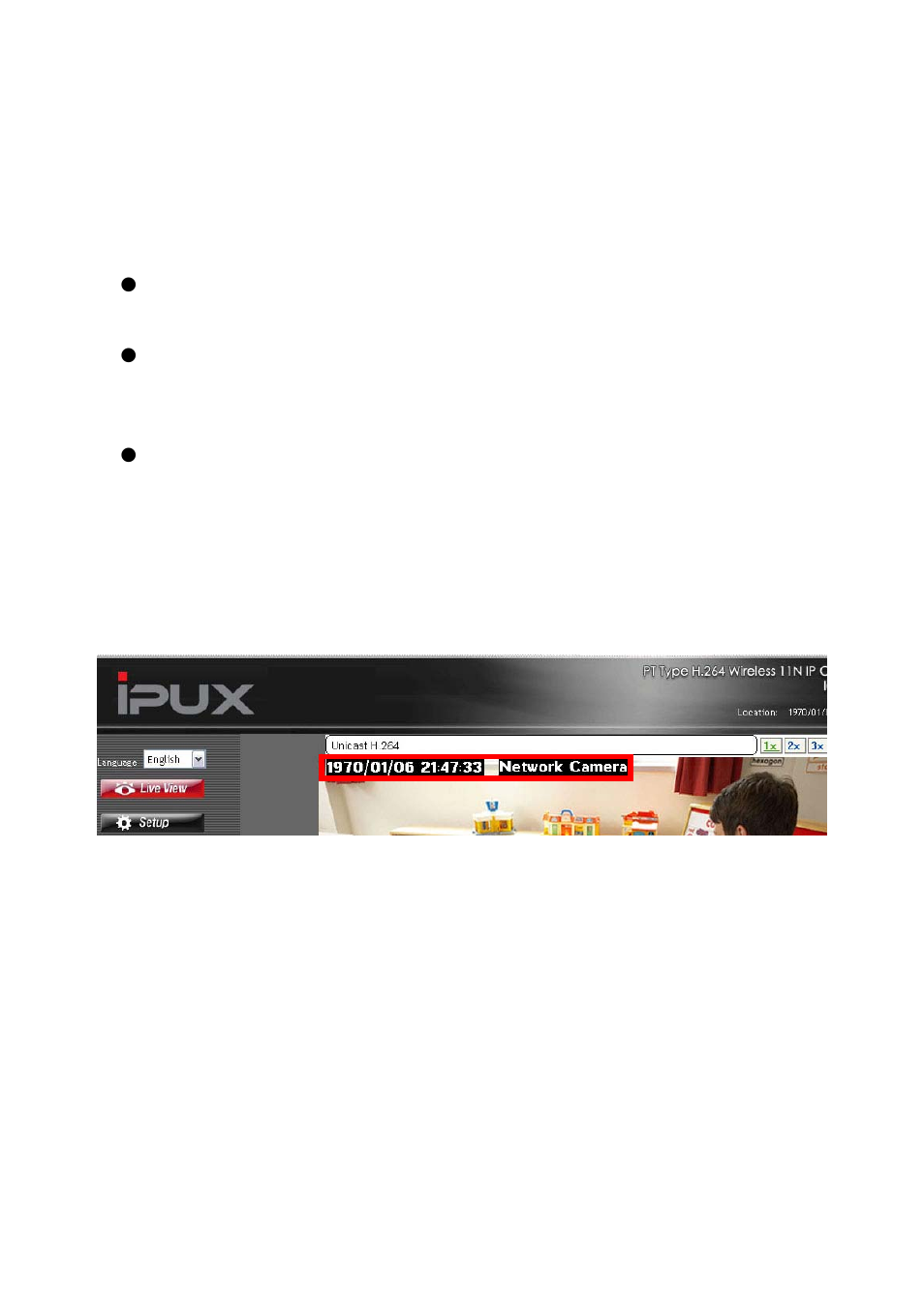 5 video & audio >> overlay / mask >> text overlay | IPUX ICS2300 Advanced Installation Guide User Manual | Page 45 / 73