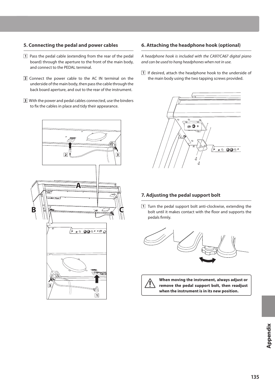 Ab c | Kawai CA97 User Manual | Page 135 / 152