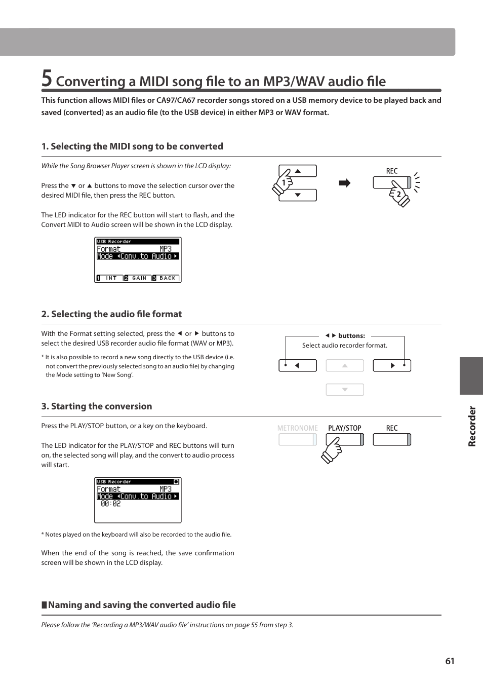 Kawai CA97 User Manual | Page 61 / 152