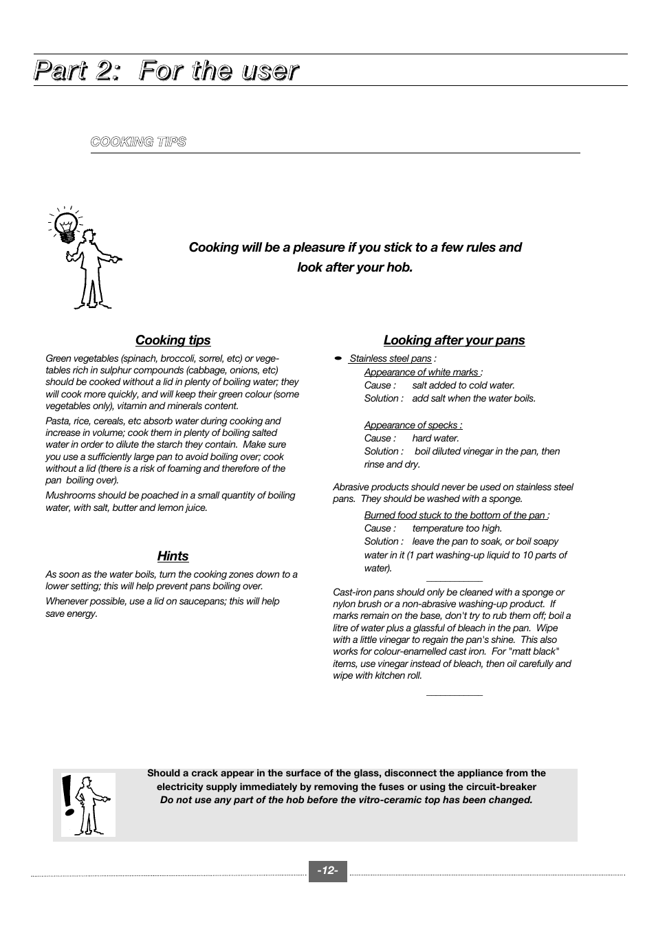 Kleenmaid CH600CE User Manual | Page 12 / 16