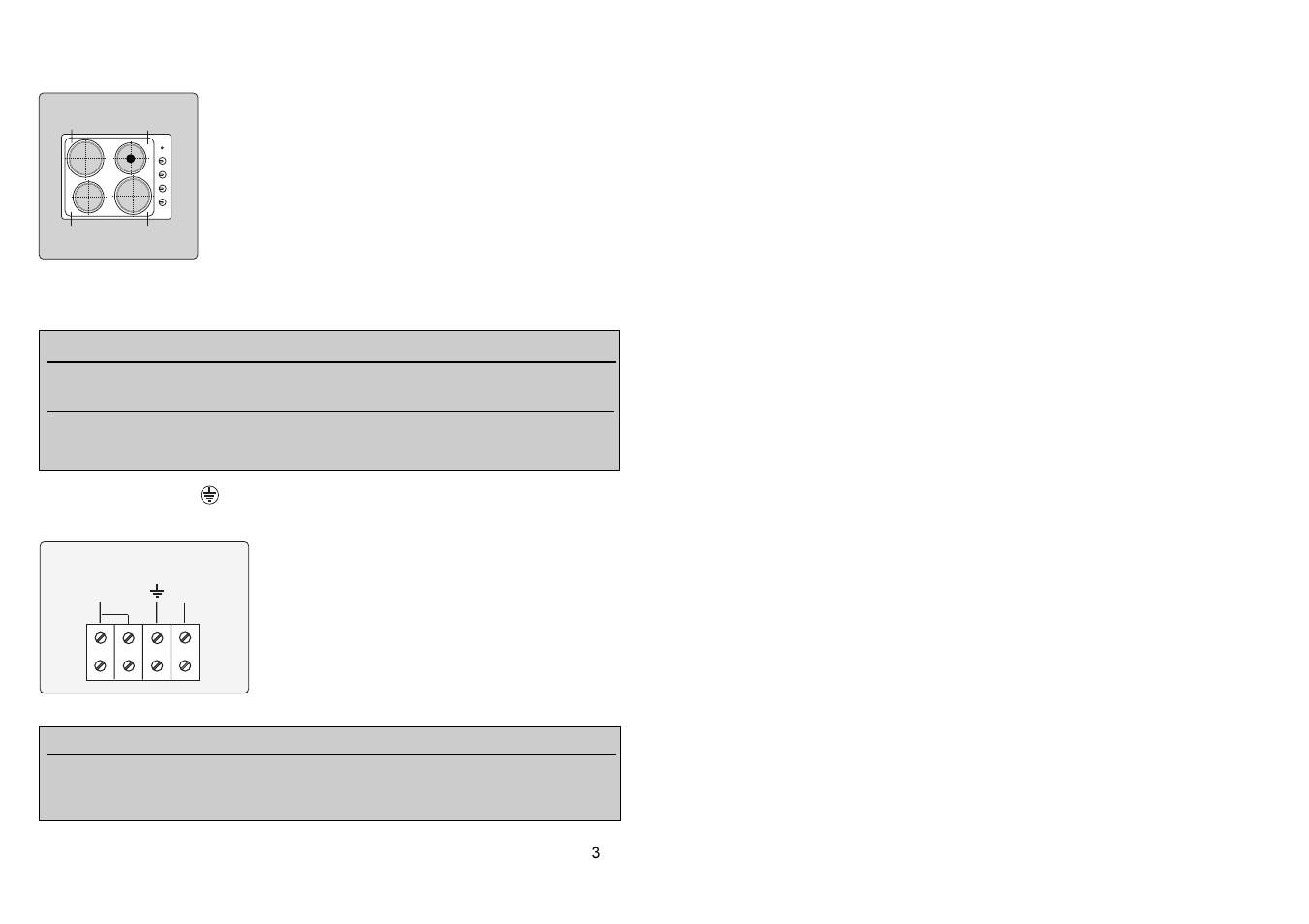 Connection to mains | Kleenmaid CH600SW User Manual | Page 3 / 7
