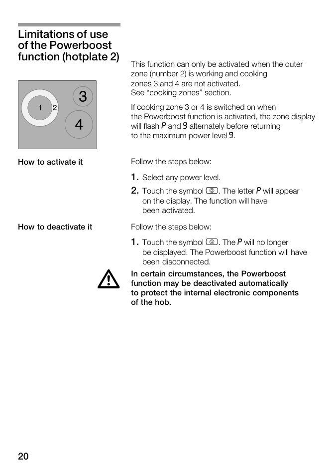 Kleenmaid ICK68X User Manual | Page 20 / 32