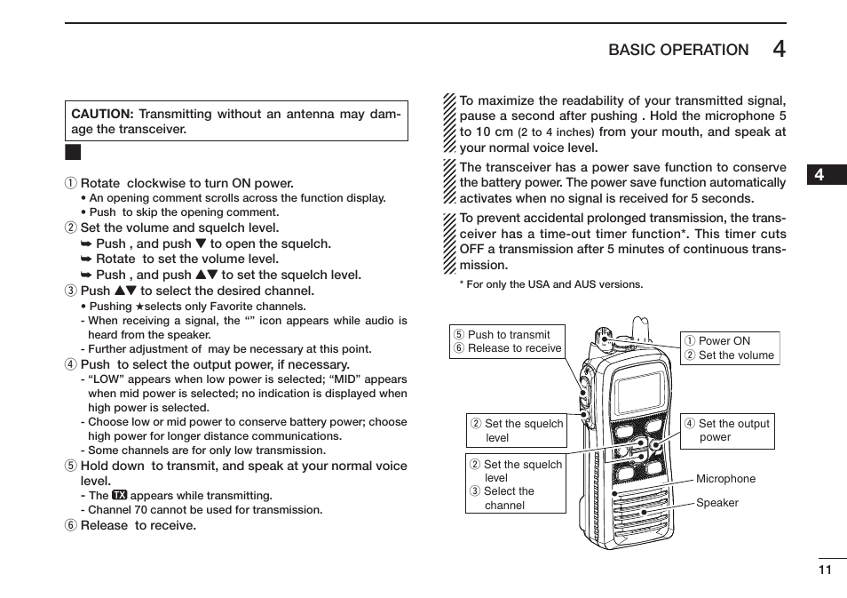 Icom IC-M73 Plus User Manual | Page 19 / 56