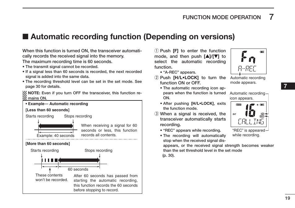 Icom IC-M73 Plus User Manual | Page 27 / 56