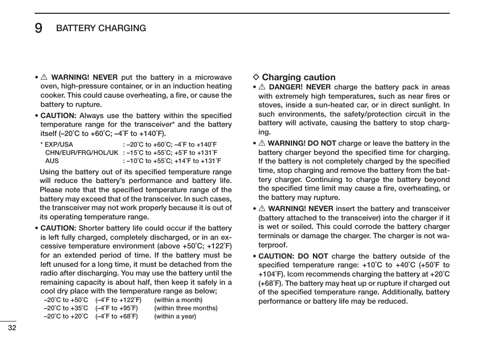 Icom IC-M73 Plus User Manual | Page 40 / 56