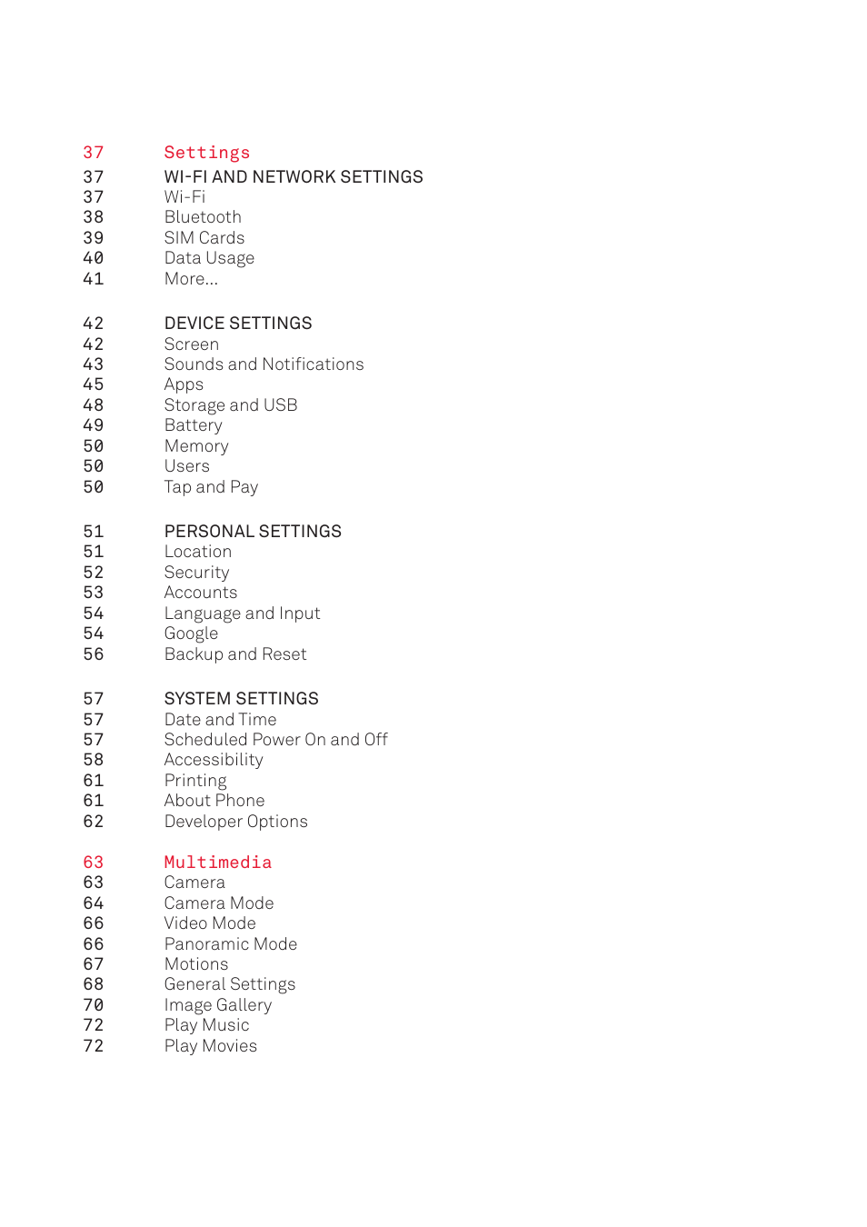 BQ Aquaris X5 Plus User Manual | Page 5 / 87