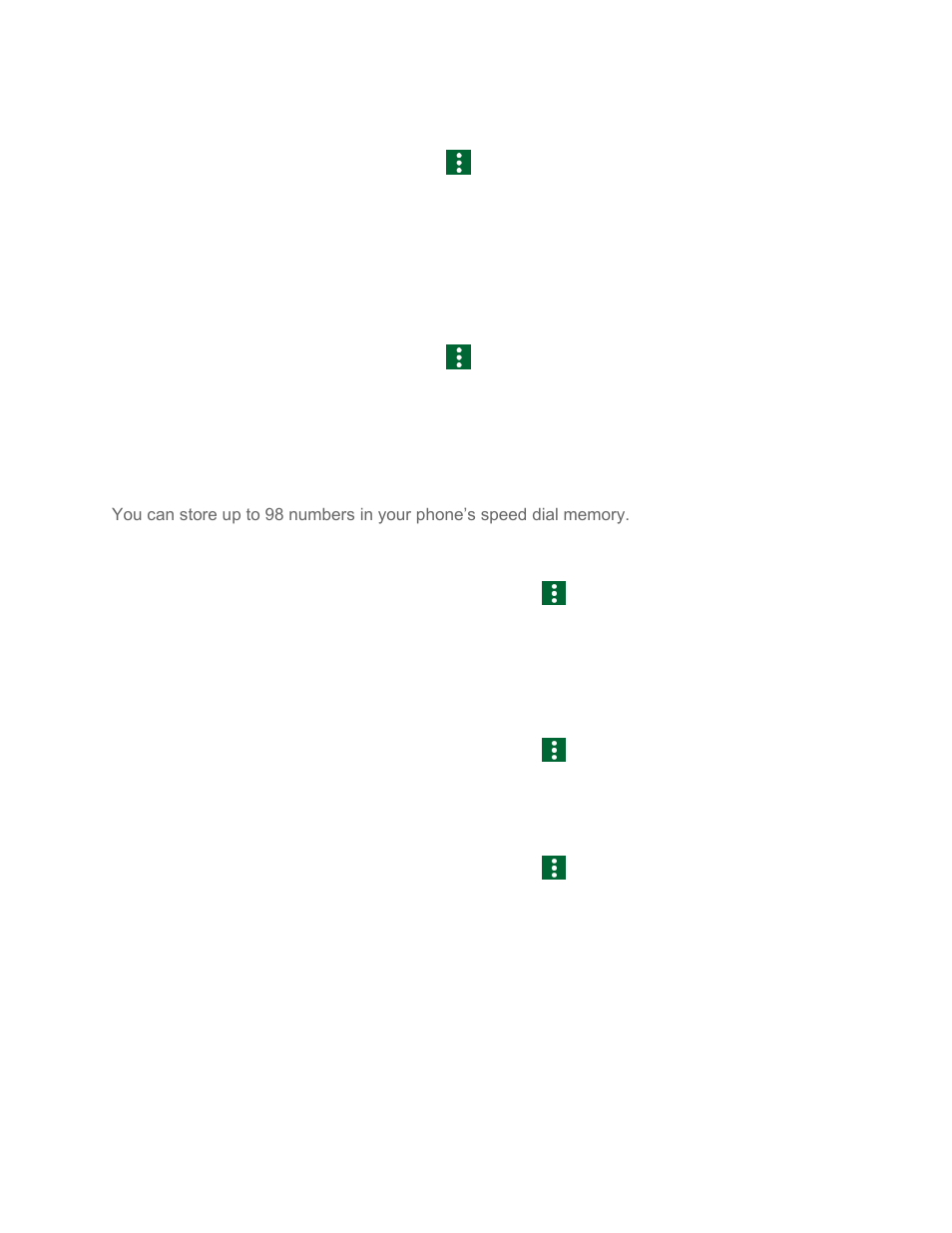 Set up speed dialing, Set up speed, Dialing | Kyocera DuraForce Pro User Manual | Page 46 / 179