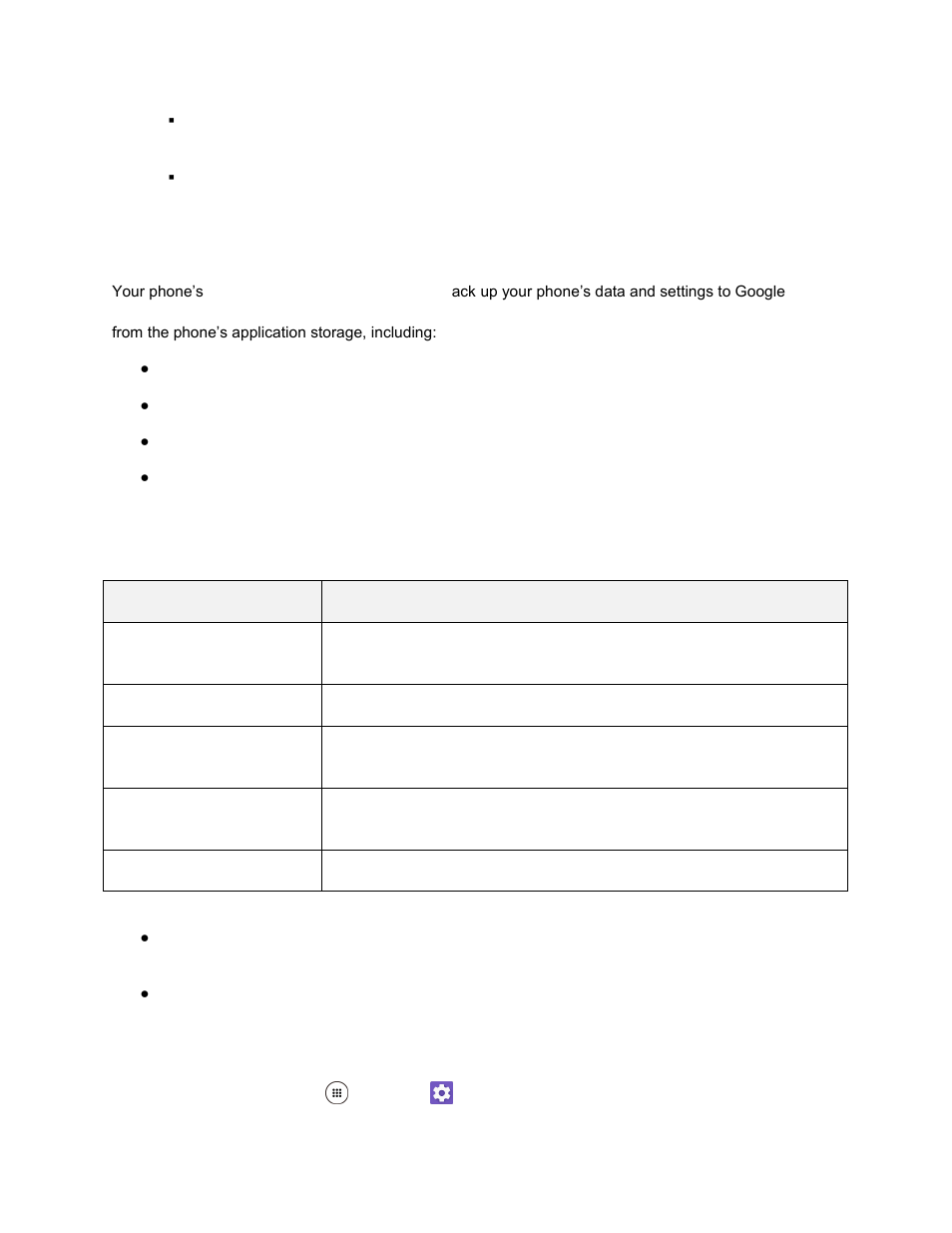 Backup and reset | Kyocera DuraForce Pro User Manual | Page 218 / 245