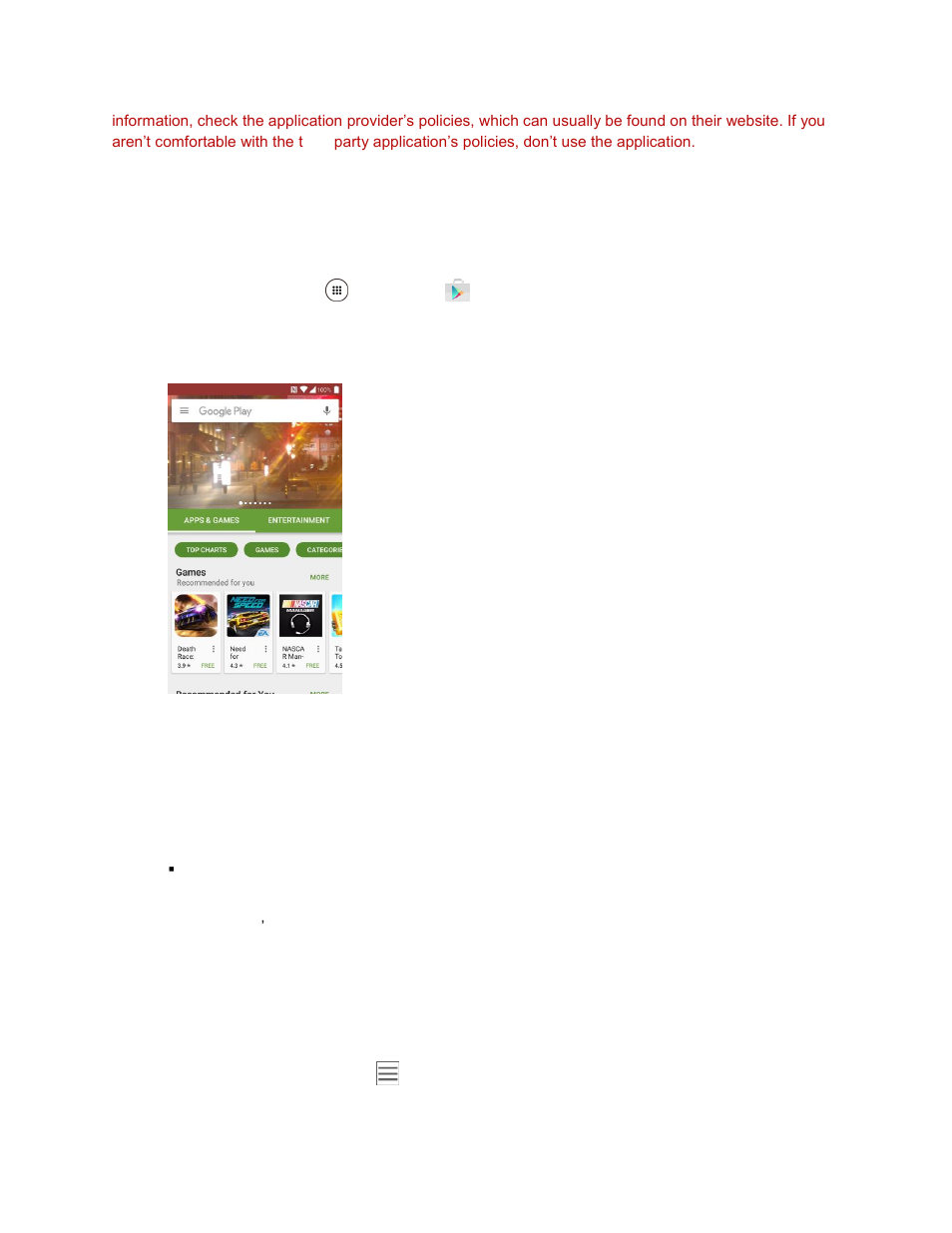 Find and install an app | Kyocera DuraForce Pro User Manual | Page 42 / 245