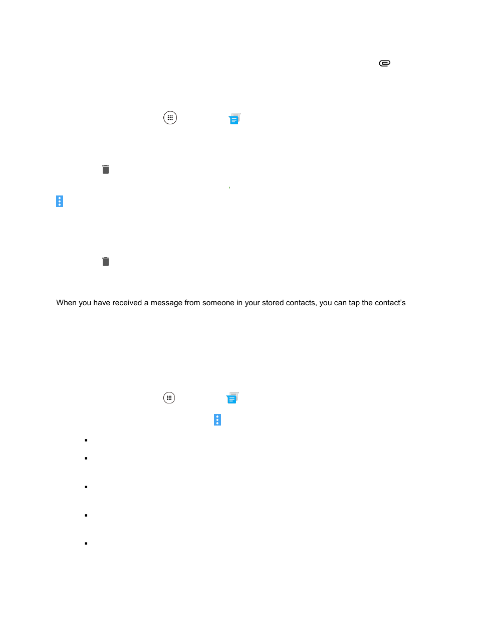 Text and mms options | Kyocera DuraForce Pro User Manual | Page 95 / 245