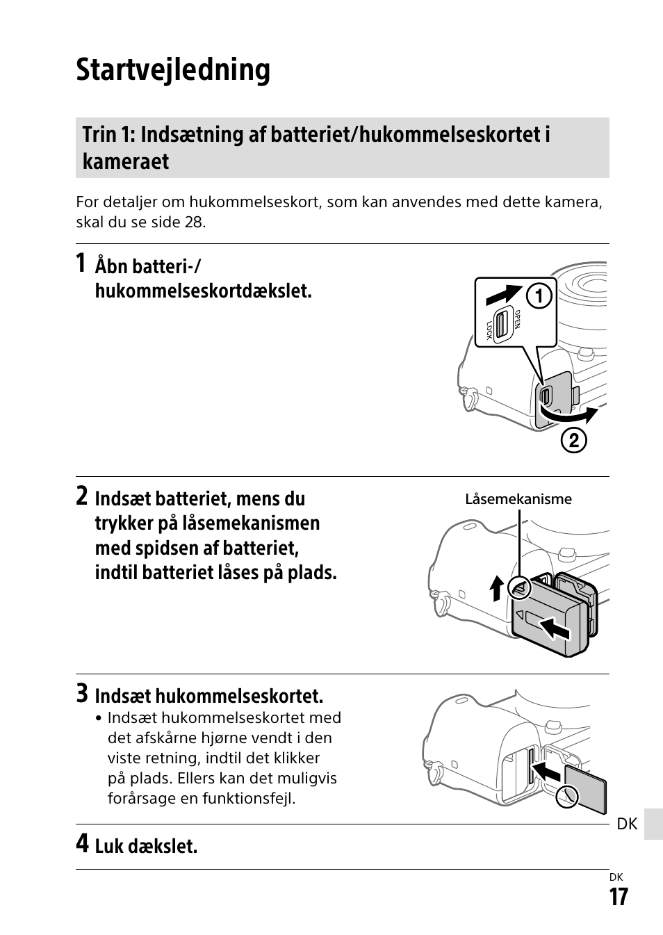 Startvejledning | Sony α6500 ILCE-6500 User Manual | Page 493 / 507