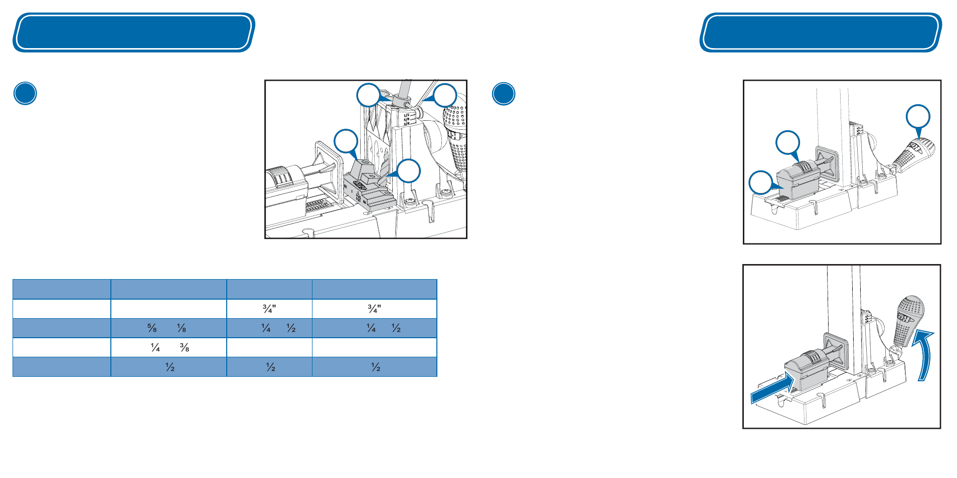 Settings, Position the stop collar, Using the stop-collar setting block | Adjust the clamp assembly | Kreg Jig K5 User Manual | Page 5 / 29