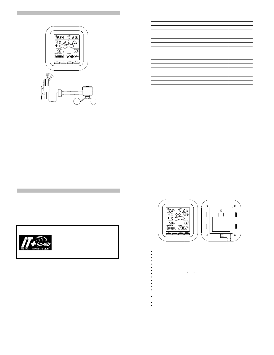 La Crosse Technology WS-1910 User Manual | 10 pages