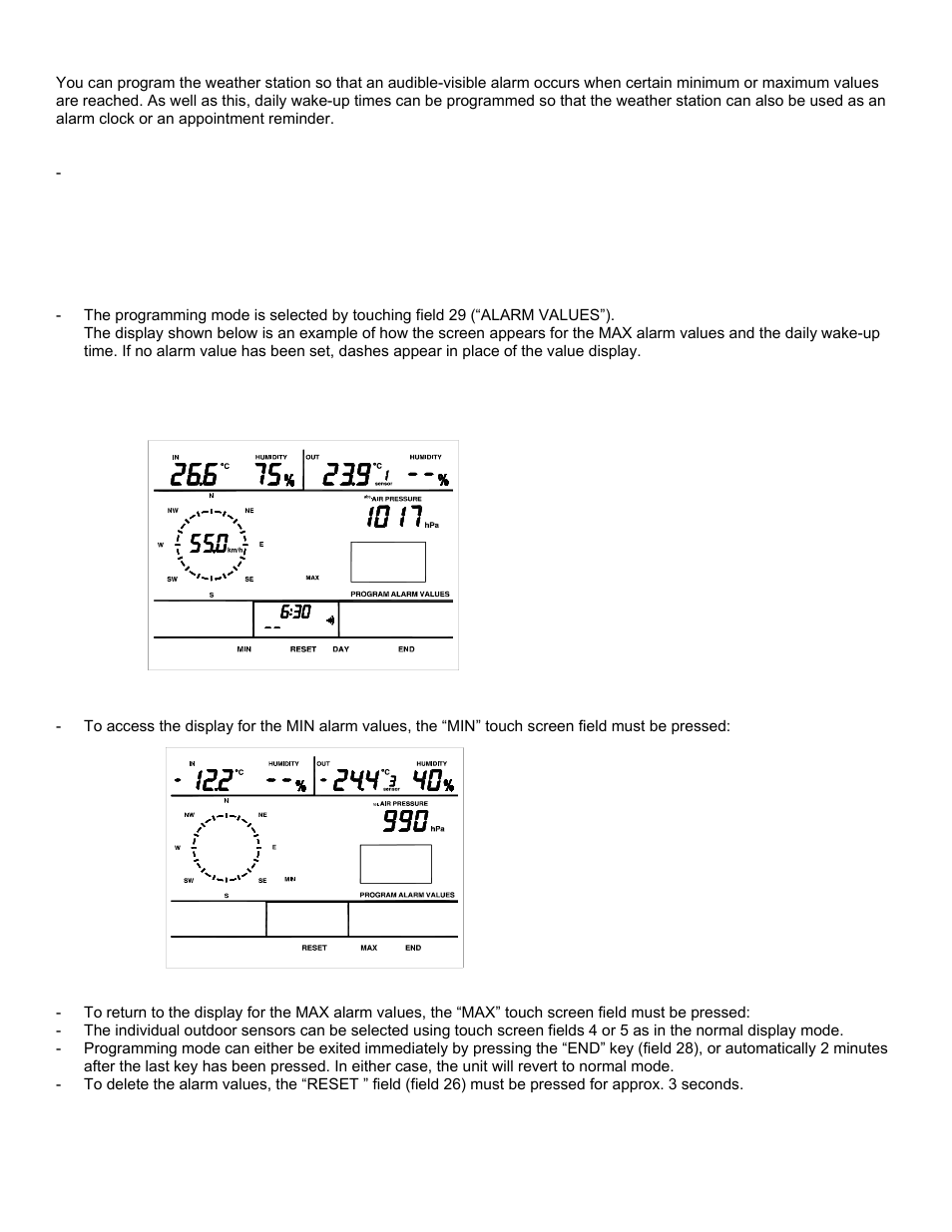 La Crosse Technology WS-2510 User Manual | Page 22 / 29
