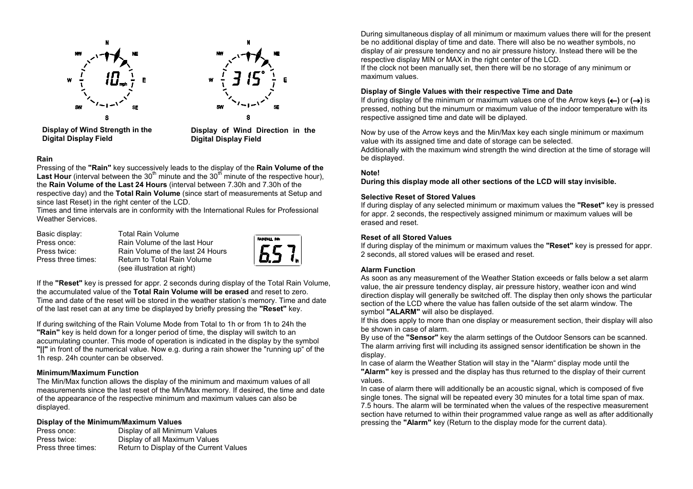 La Crosse Technology WS-7015 User Manual | Page 8 / 12