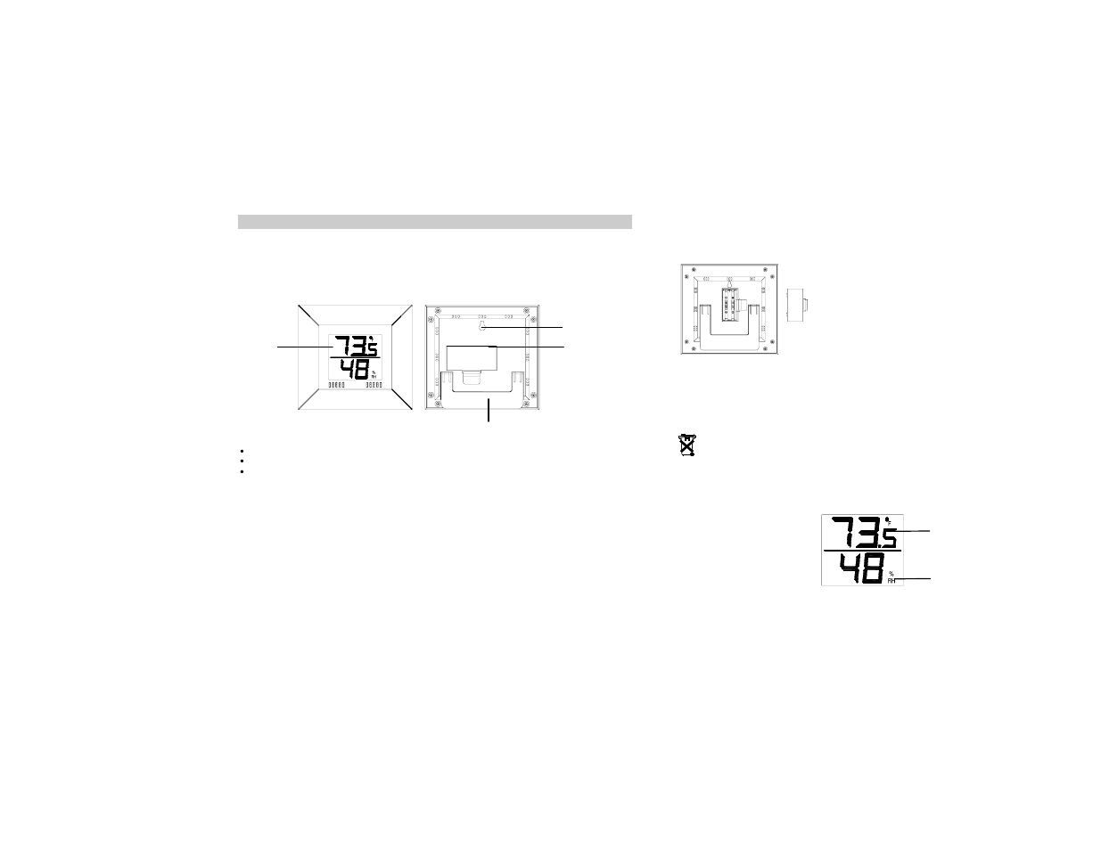 La Crosse Technology WS-9400 User Manual | 3 pages