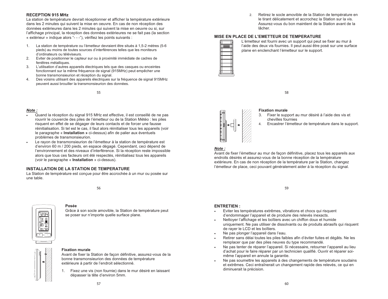 La Crosse Technology WS-9782 User Manual | Page 10 / 11