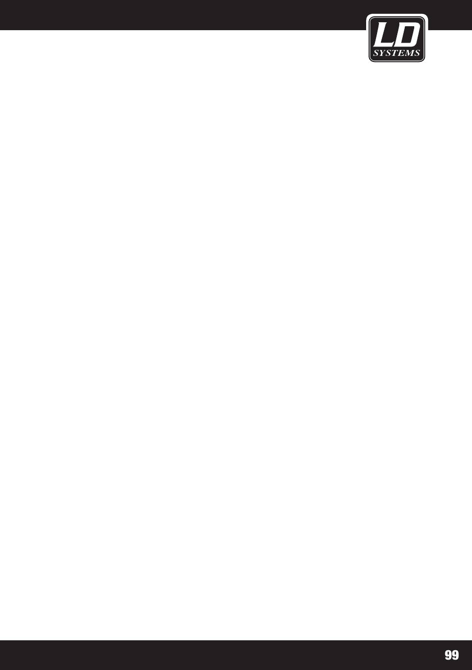 LD Systems XS 700 User Manual | Page 99 / 100