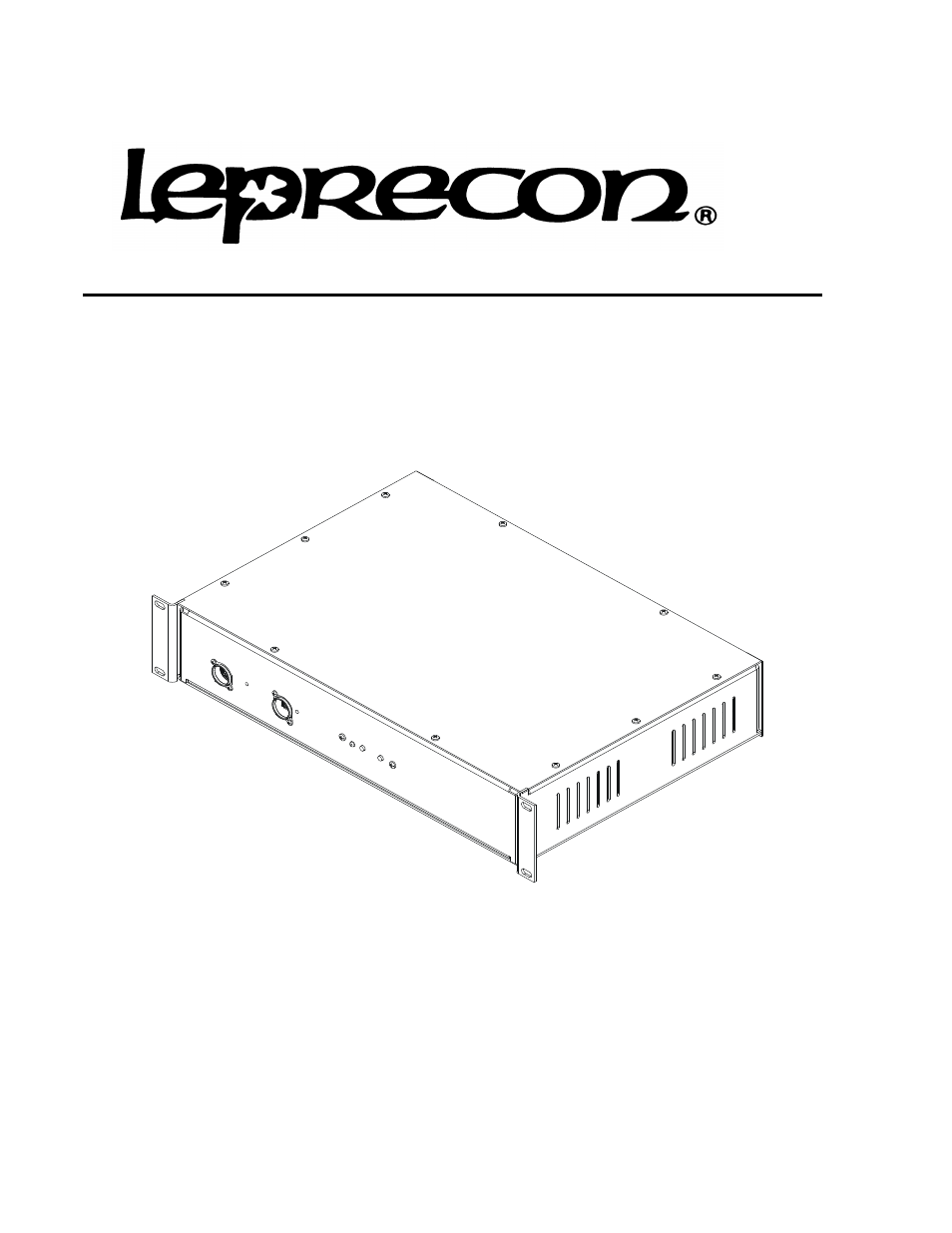 Leprecon AI-512 User Manual | 36 pages