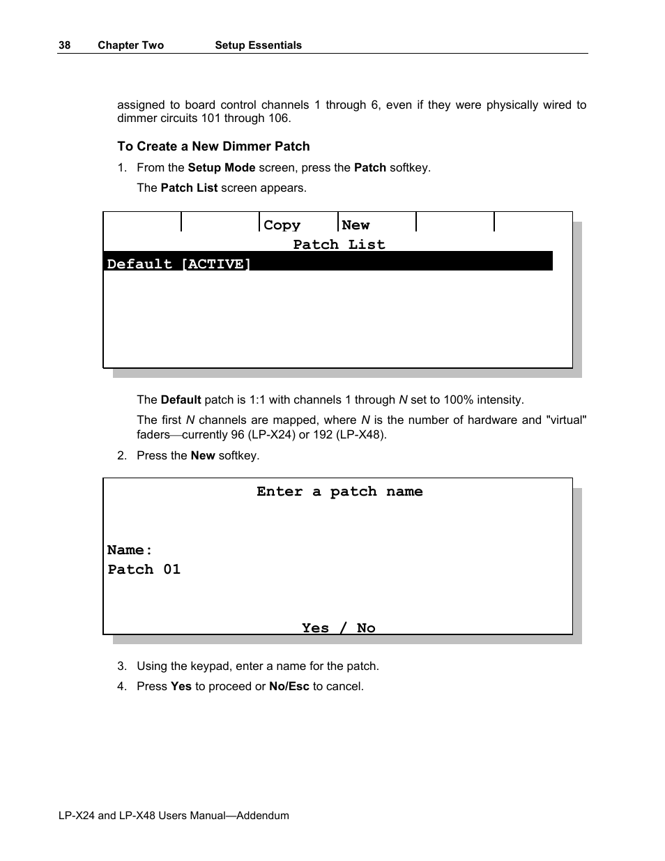 Leprecon LP-X24 Manual v3.2 Addendum User Manual | Page 39 / 55